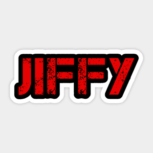 Jiffy Sticker